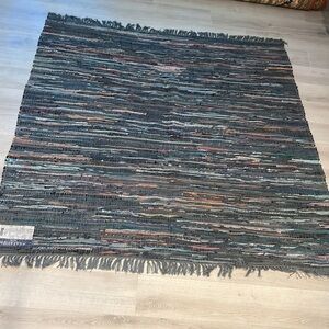 Safavieh 100% Cotton 6’ x 6’ Multi Ink Rug
